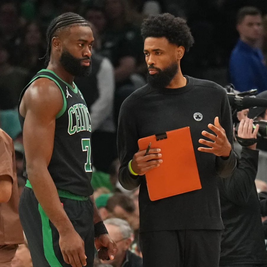 BobbyKrivitsky's tweet photo. Marc Stein reports that the Mavericks have either already registered official interest or plan to do so with a number of prominent assistant coaches.

That includes Celtics assistant coach Tony Dobbins. As covered before, Tyler Lashbrook is a finalist in Portland. It's cool to see these coaches getting well-deserved looks around the league.

Via The Stein Line: https://t.co/WVawAYTZDO