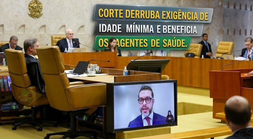 agentesdesaude's tweet photo. STF derruba exigência de idade mínima e abre caminho para Aposentadoria Especial mais justa. https://t.co/XAMlYOs4yo

O Supremo Tribunal Federal derrubou, nesta quarta-feira, 3 de junho, por 6 votos a 5, a exigência de idade mínima para a concessão...  Olha isso Bananinha! https://t.co/JZak7eIsXE