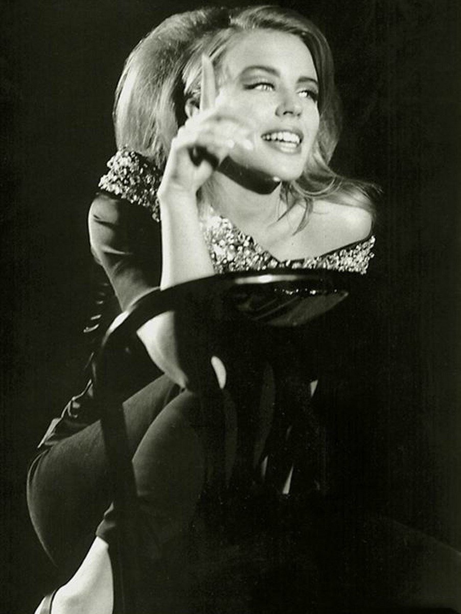 rollerride's tweet photo. Kylie Minogue by Michael Haddi (1990) https://t.co/35vHb0RT1z