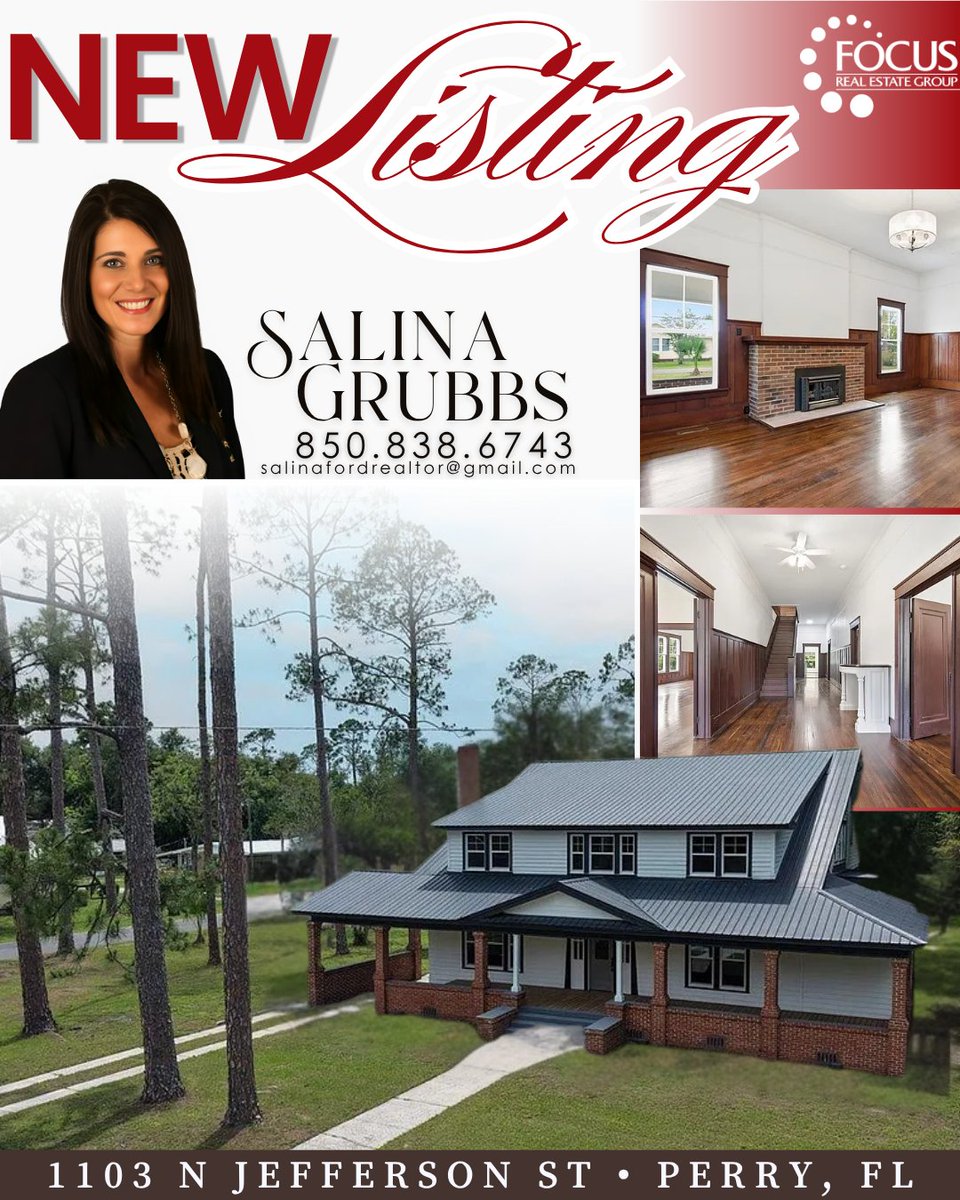 FocusEstate's tweet photo. ✨NEW LISTING✨
Grand foyer, soaring ceilings, original woodwork, stunning staircase, updated kitchen, an oversized entertaining suite, and designer-renovated baths—all wrapped in rich historic character.

Salina Grubbs, Realtor
📲850.838.6743
🔗https://t.co/7naoXsCRzP? https://t.co/ONfH56vHsR