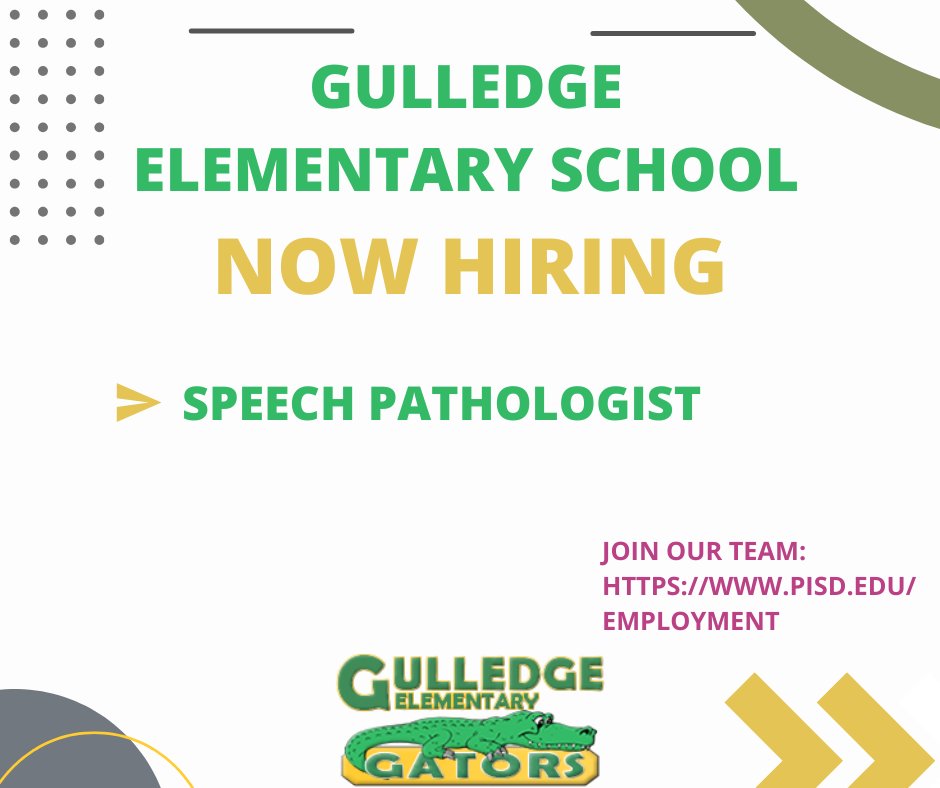 PlanoISD_HR's tweet photo. @Gulledge Gators @gulledge_gators @PlanoIndependentSchoolDistrict @Plano_schools @PlanoSchools https://t.co/b0g27ElCLQ