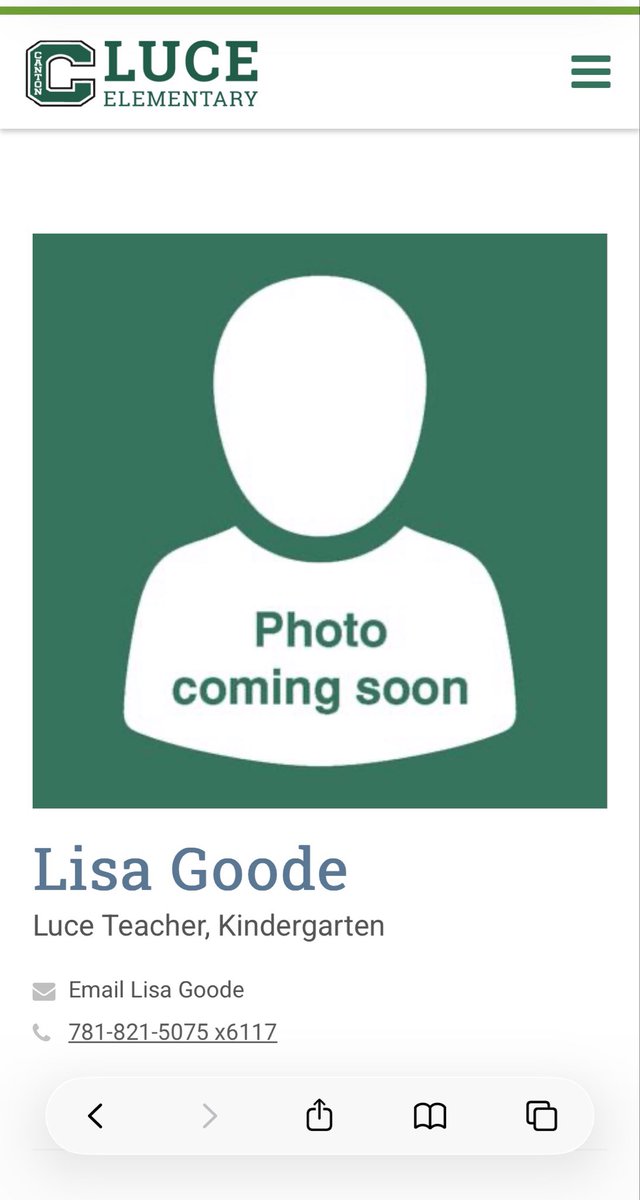 factsdontlie10's tweet photo. Sean Goodes wife Lisa is a Kindergarten teacher at Canton Elementary School. 

 @TheEmilySee thoughts? https://t.co/W5ECTfGNSN