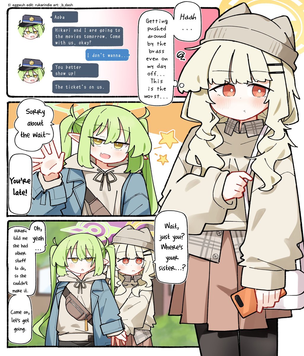 rukarindie's tweet photo. I wonder what Hikari could be doing?

TL: eggwuh
Edit: @rukarindie 
Art: @/_b_dash https://t.co/lucWXnjNLJ
