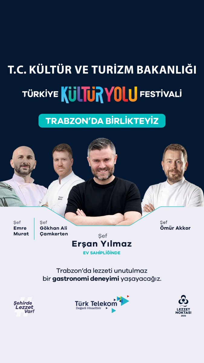 academichefs's tweet photo. Trabzon Kültür yolu festivaline hazır 💪🏻💙🤎
@TCKulturTurizm 
#kulturyolu 
#trabzon https://t.co/kkXyNvwYMn