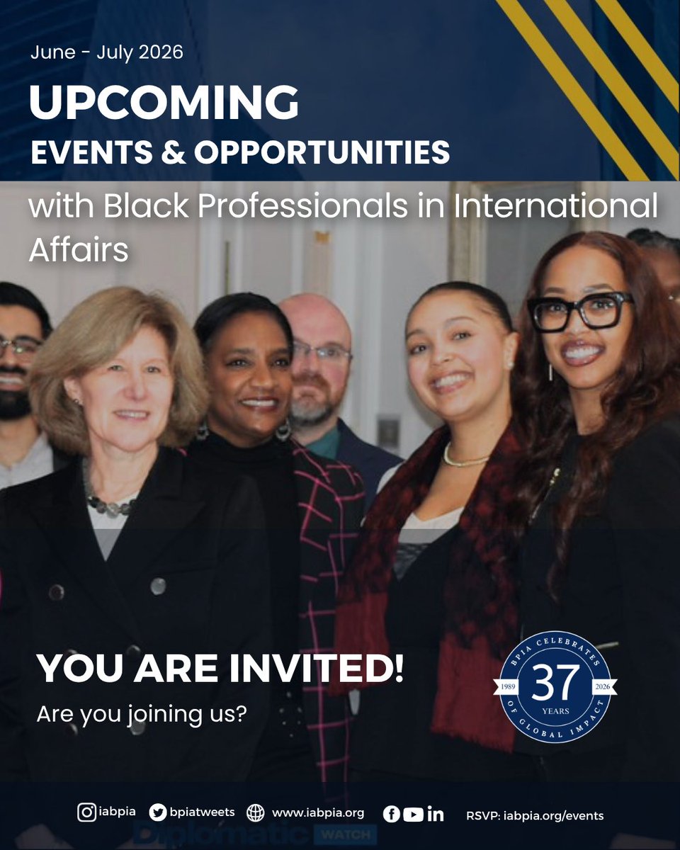 BPIAtweets's tweet photo. We are pleased to announce our round-up of events & opportunities happening from June through July 2026.
Whether you're looking to expand your network, develop professionally, gain leadership experience, we invite you to join us.
👉 To register: https://t.co/qLAVQu6Ydw #BPIA https://t.co/CjEnQd6PlM