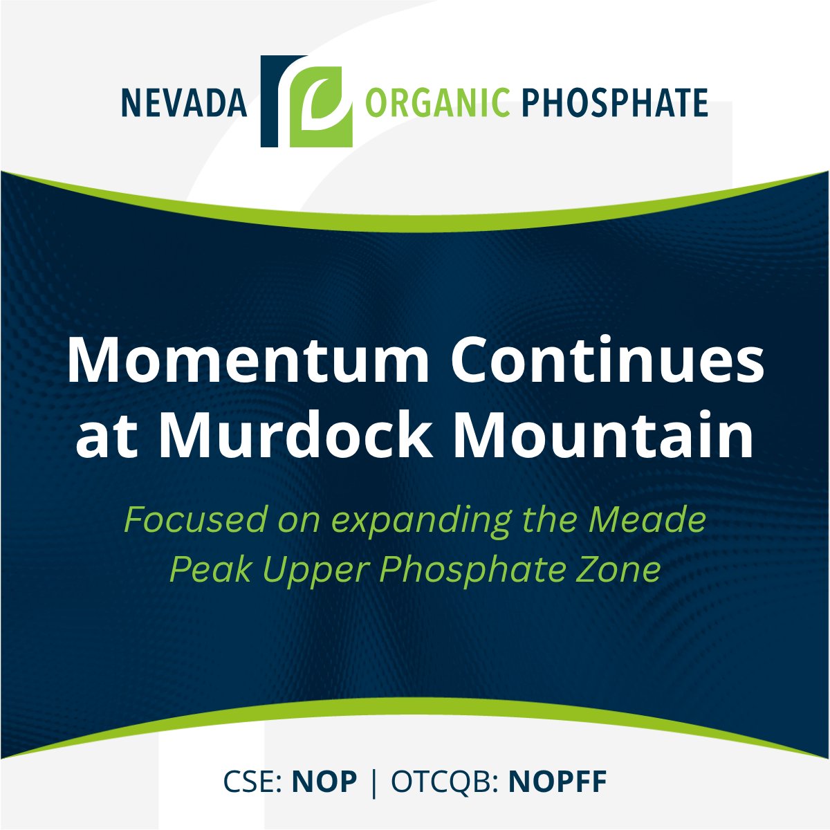NVOrganicPhos's tweet photo. With environmental surveys complete and site preparation finished, drilling crews are now mobilizing to site as our 2026 exploration campaign gets underway in Nevada.

Current work is focused on advancing understanding of the Meade Peak Upper Phosphate Zone, including its continuity, thickness, and grade potential.

See why Murdock Mountain continues to gain attention: https://t.co/cc8Bfjpgti

$NOP.CN $NOPFF
