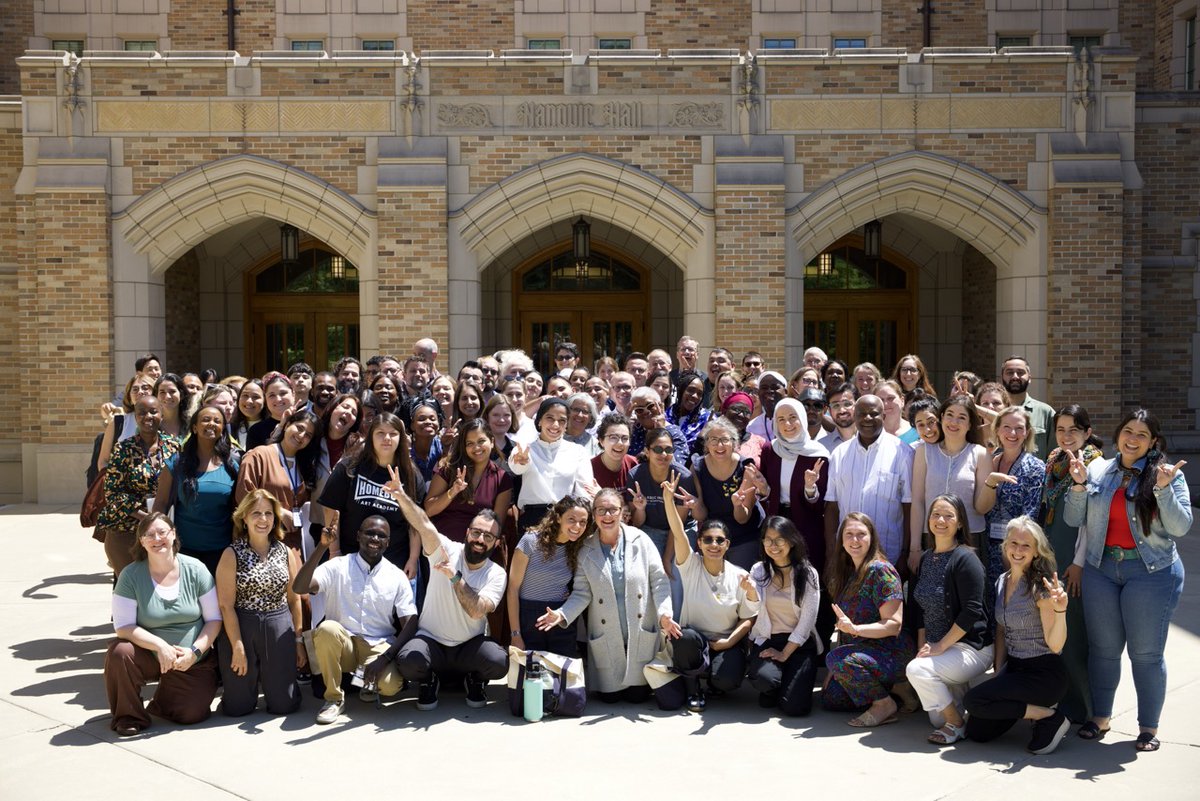 KrocInstitute's tweet photo. Last week, the Kroc Institute hosted 60+ global peacebuilders for our 2nd Strategic Peacebuilding Academy!

This year's cohort dove into "Modes of Healing," connecting trauma studies, ritual, &amp; the arts to long-term peace work. Thank you to everyone who joined us at Notre Dame! https://t.co/lVrVNdpZwO