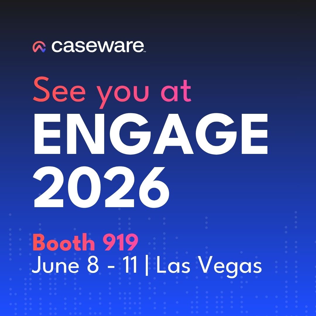 Caseware's tweet photo. We’re heading to @AICPA ’s ENGAGE 2026 next week in Las Vegas and we’re excited to be part of the conversation shaping the next wave of the profession. 

Join us at booth 919, where we’ll be connecting with accounting and finance professionals from across the industry as we showcase our latest innovations, including Caseware Verity, and explore everything from #AgenticAI to the future of audit and assurance. 

Stop by to meet the team and don’t miss our tote-ally irresistible tote station while you’re there. 

#ENGAGE26 #AICPAENGAGE #AgenticAI #AIInnovation