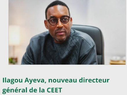 Adekou_K's tweet photo. La Compagnie Énergie Électrique du Togo change de direction. #Ilagou Ayeva est nommé DG pour renforcer la performance du service public de l’#électricité et accompagner les #réformes du secteur énergétique vers plus de #fiabilité et d’#efficacité.
#togo #CEET https://t.co/iTT0R4Mo20