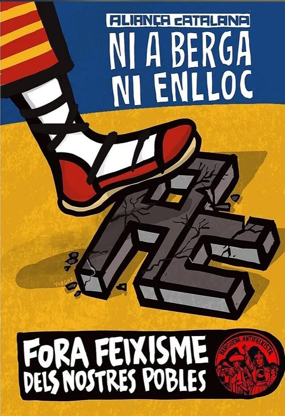 ViaMark_'s tweet photo. #Catalunya //*// 
#ForaFeixisme https://t.co/JXabJteTPF