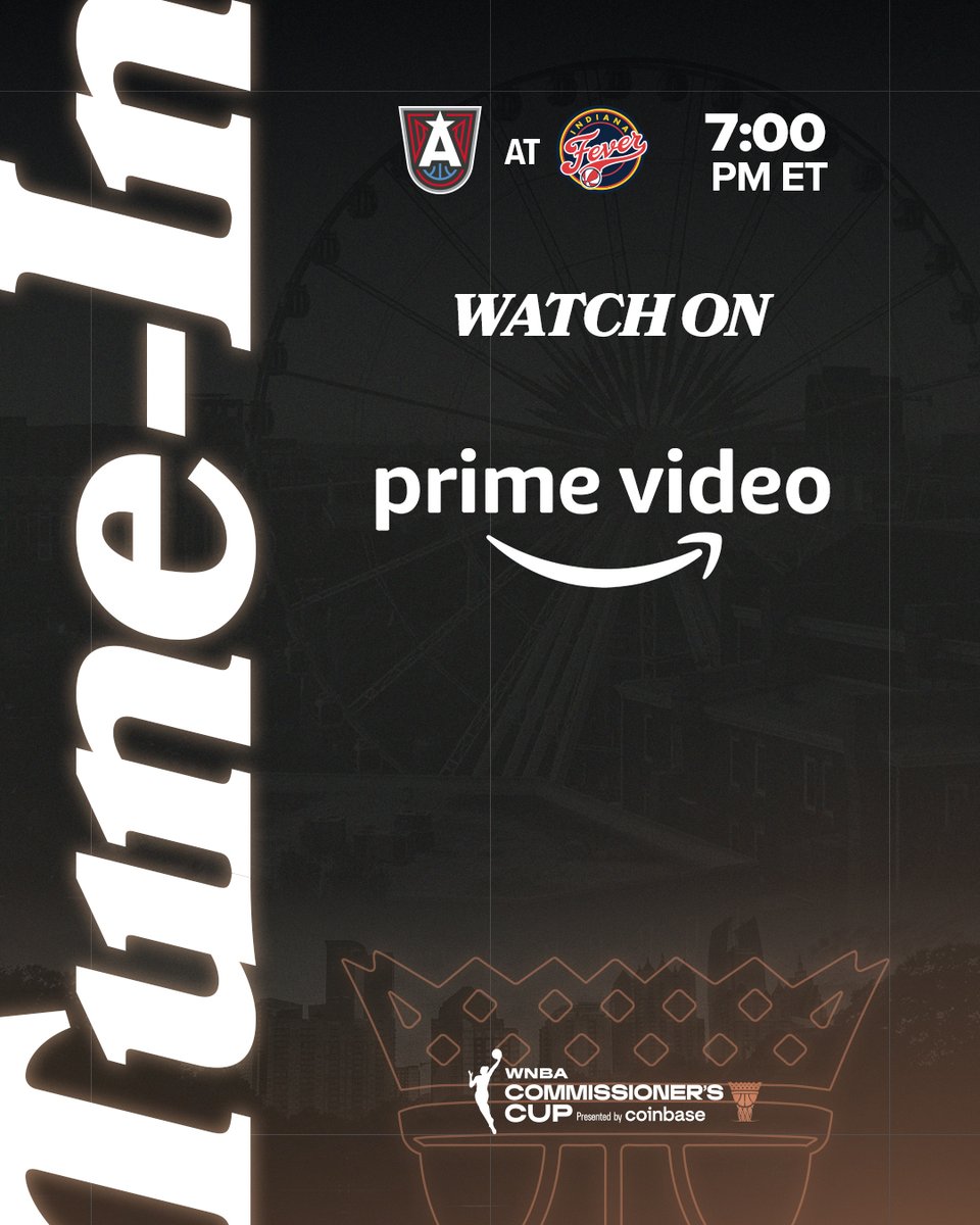 AtlantaDream's tweet photo. What day is it, ATL? GAME DAY 🗣️

Catch us on Prime Video tonight! https://t.co/74dJ1I8mg5