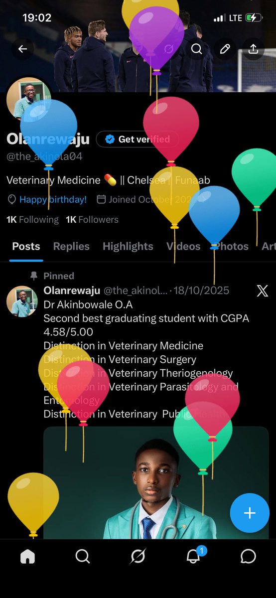 the_akinola04's tweet photo. New Age, Renewed Blessings, Wisdom and Purpose
Happy Birthday Akinola🥂🥳 https://t.co/5bEAKrT5Zk