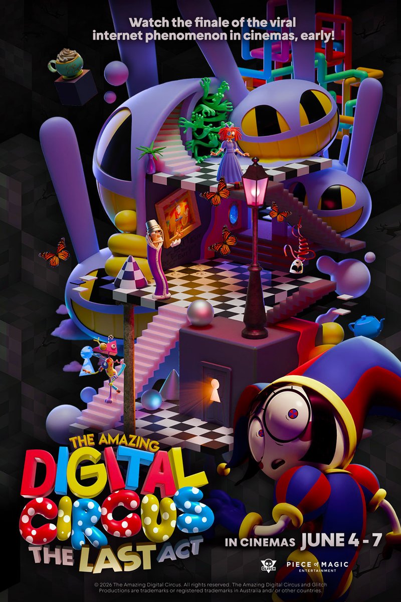 CaimLIVE's tweet photo. Now watching Digital Circus The Last Act. https://t.co/kUY9PnMIr4