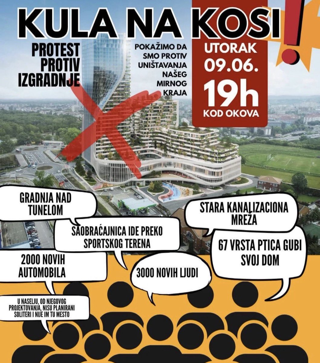 tanjagoldie's tweet photo. Picka vam bre materina i onaj gladan kurac koji vas pravio. Jebem vam sve po spisku! Najlepse terene i zelenu oazu Bezanijske kose cete da betonirate. Ovde su spotristi, rekreativci, deca, penzioneri. Ocete kurac. Suspendovace mi sad nalog al morala sam. Pa jebem vam sve... https://t.co/fIygB5ai3b