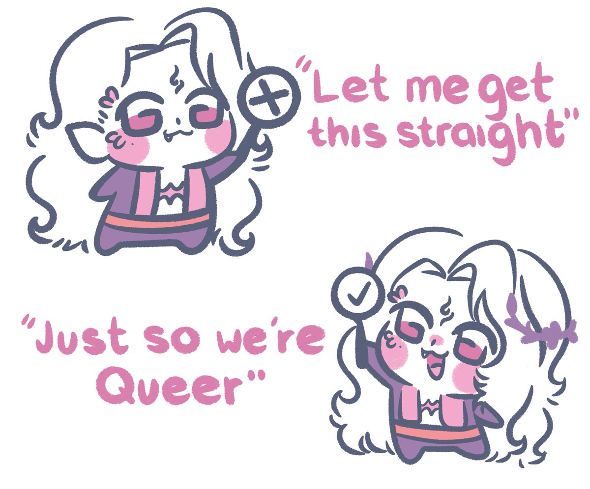 Abortius's tweet photo. A Pun to use for Pride Month ✨ https://t.co/LXUcwZmyT4