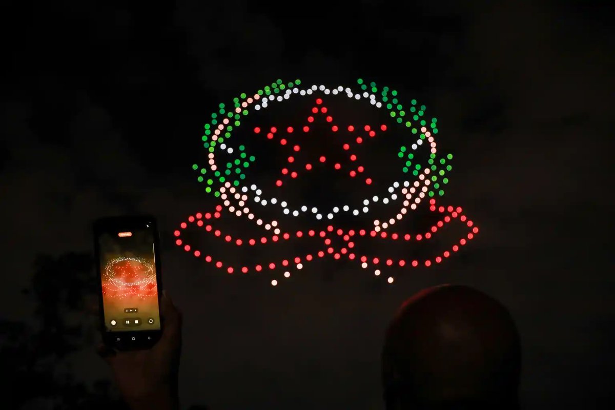 FabriziSem's tweet photo. Hosting celebrations for 🇮🇹 National Day is a privilege for an Ambassador. Commemorating the 80th anniversary of the Republic in 🇪🇹 is a distinct honour. Welcoming 1,500 guests for an unforgettable evening of music, food, fashion, and a spectacular drone show, a pleasure. https://t.co/8pIkqohWia
