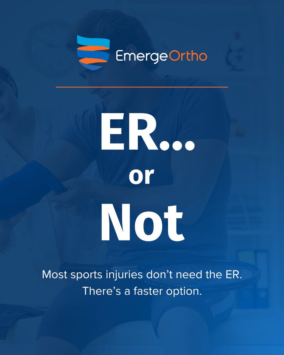 EO_Triangle's tweet photo. A rolled ankle during a game doesn’t always mean the ER. Orthopedic urgent care can treat many sports injuries faster and often at a lower cost. #SportsInjury #UrgentCare https://t.co/2qcms7VXV3 https://t.co/aWkxXdTy63