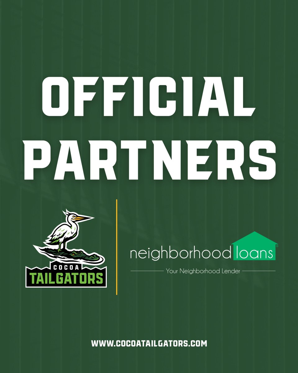 cocoatailgators's tweet photo. We are getting the season rocking and rolling this week, but we couldn't do it without the support of our amazing sponsors! Contact Jennifer for all your loan needs at https://t.co/OnOcW5xDfI https://t.co/pA1UVFbcfF