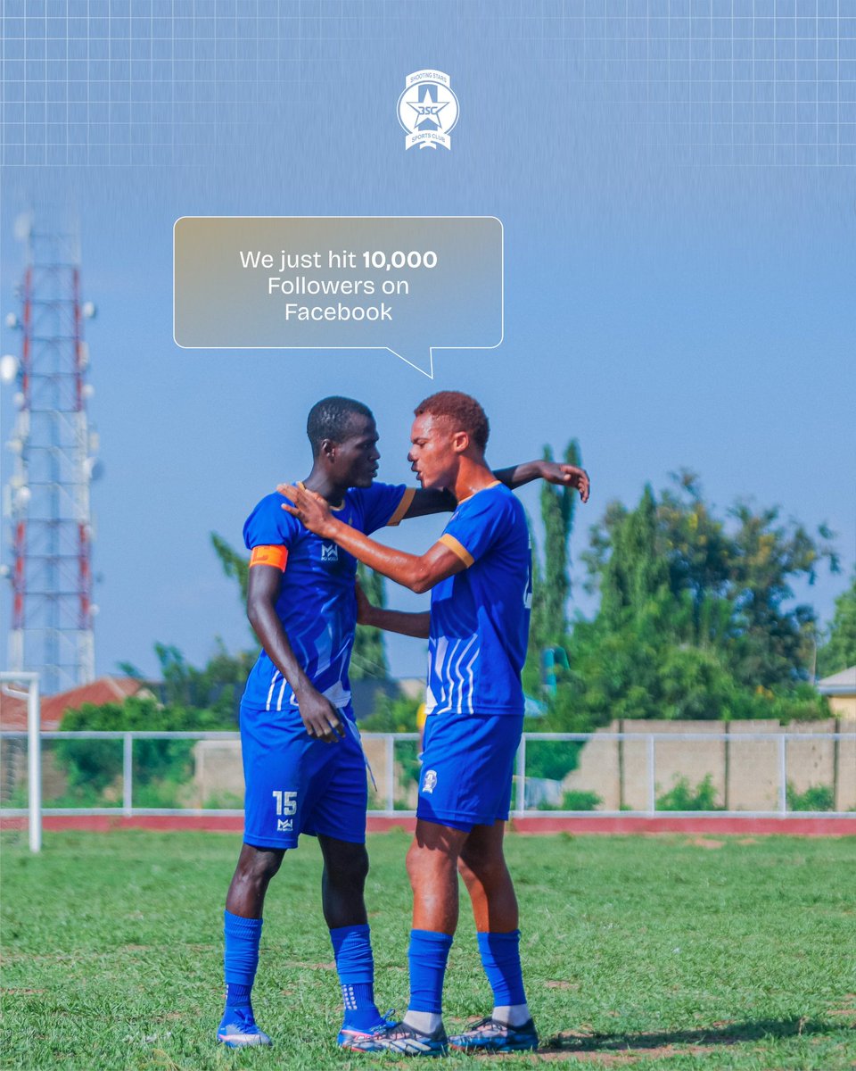 3scacademy's tweet photo. 10K strong on FACEBOOK! 💙

Thank you to everyone who follows, supports, and believes in Shooting Stars Academy. The journey continues.

#3SCAcademy #UpShooting https://t.co/BPsqDYaImd
