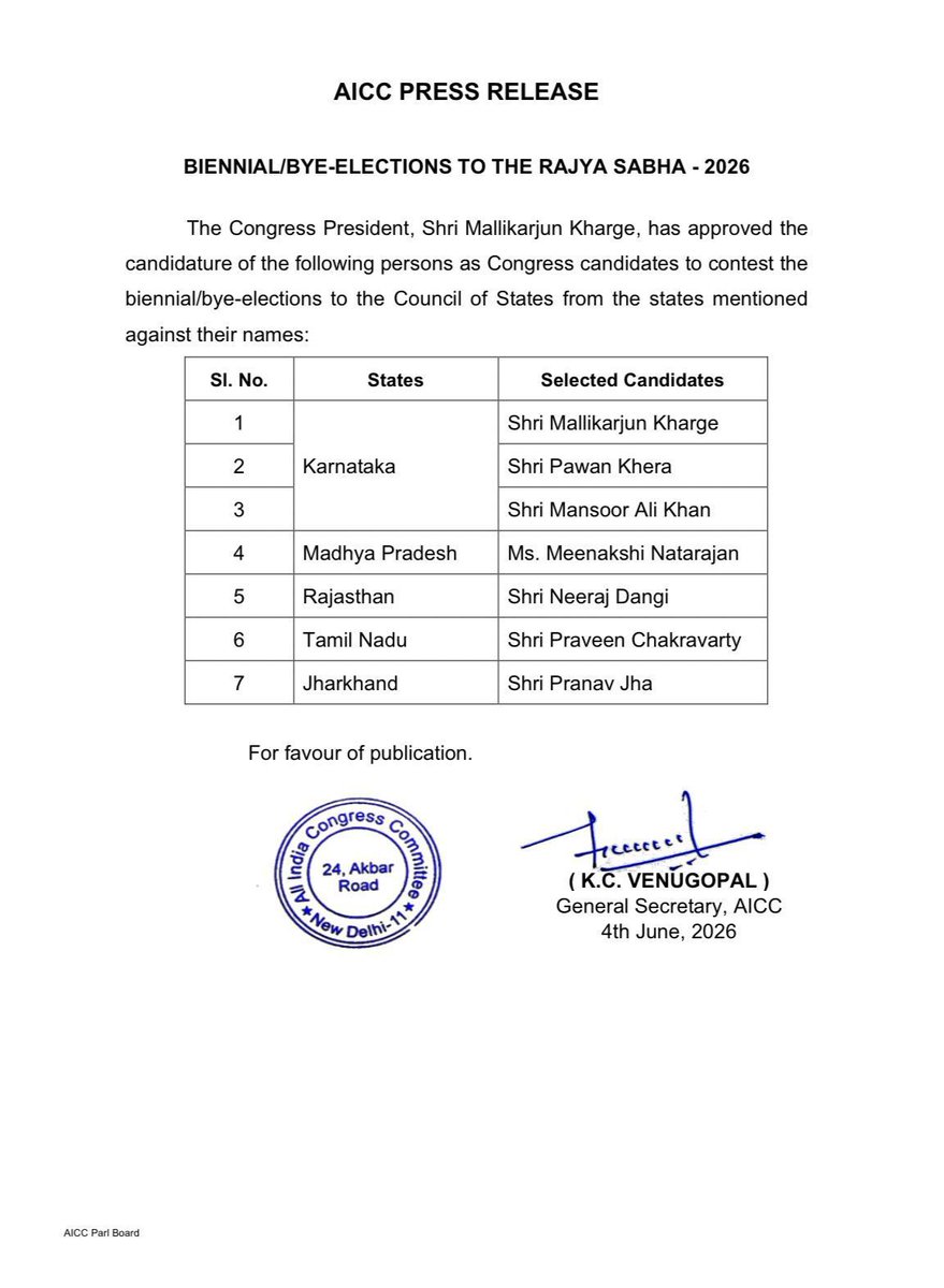 a_amgoth's tweet photo. @INCIndia 's True Leaders Congratulations @kharge Sirji, @Pawankhera Sir ji, @_Mansoor_Ali Sirji, @MNatarajanINC Madam Ji, @pravchak Ji, @pranavINC Ji @NeerajDangiINC Ji https://t.co/l1lpwEpOzw
