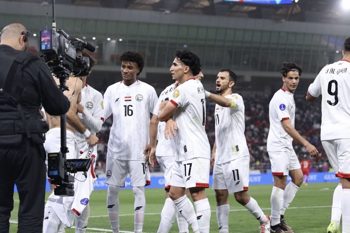 YeMonitor's tweet photo. للمرة الثانية في تاريخه.. اليمن يتأهل إلى كأس آسيا 2027 بعد فوز مثير على لبنان https://t.co/ZnrnEOsXWJ https://t.co/m3TUXkKL7G