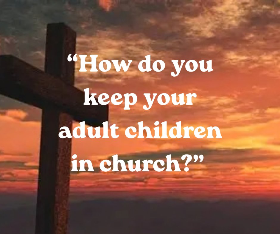 CollierCartoons's tweet photo. How do you keep your adult children in church?” someone asked me when I was a church secretary.
"Jesus said, 'They'll know you're My disciples by your love,'” I said. Just wrote that chapter for my devotional book which I hope to have out in July. Never give up. Keep praying. https://t.co/TOnTNEHG2y