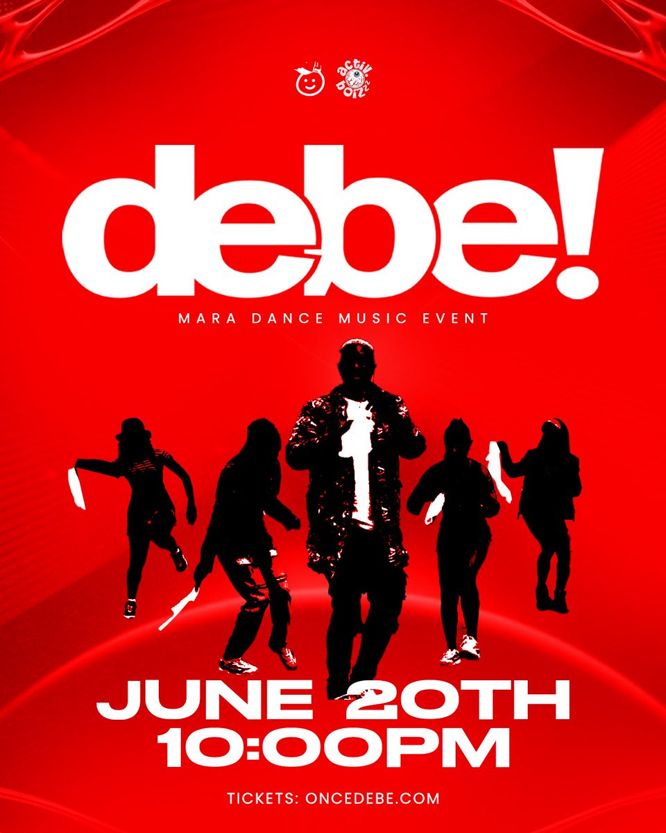 once_debe's tweet photo. We go again❗️

As proven, you will surely dance 🫵🏾 GET TICKETS⤵️ https://t.co/xz6GUvTGC0