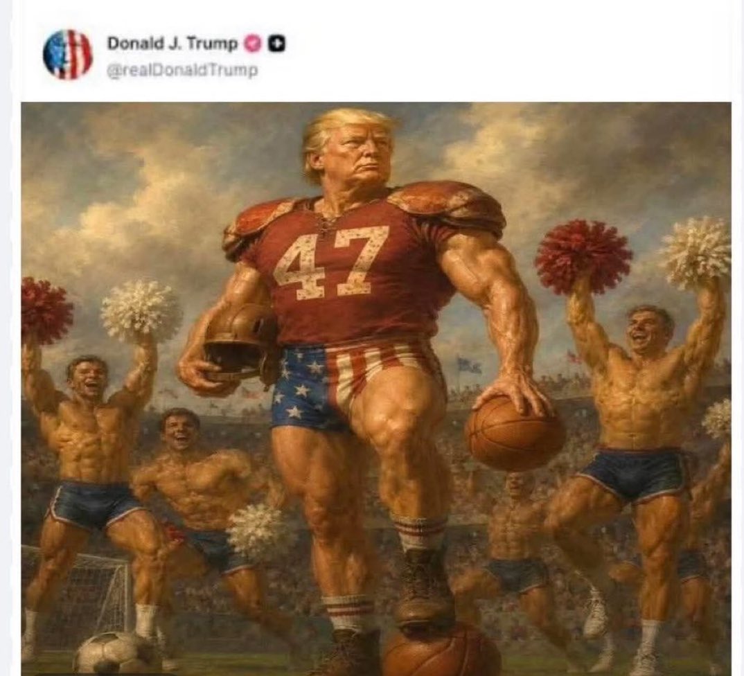 dondraperpicks's tweet photo. Para encontrar una imagen más homosexual que la que publica Trump de si mismo, te tienes que ir a cuando Miley le chupó el miniganchito. https://t.co/xoJx7osmo4