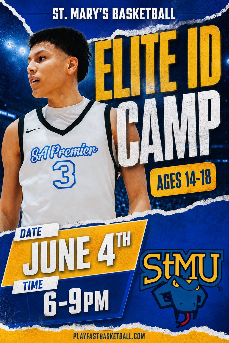 EthanCardona__'s tweet photo. Headed to the @StMarysU Elite ID Camp. Looking forward to competing, getting in front of coaches, and showing what I can bring to a program. Ready to prove my worth. @jarrett_clifton @coach_teo @NXTLevelSN @SAPremierHoops @th3scouting @CoachFordNCSA https://t.co/UuiHqIvL0x