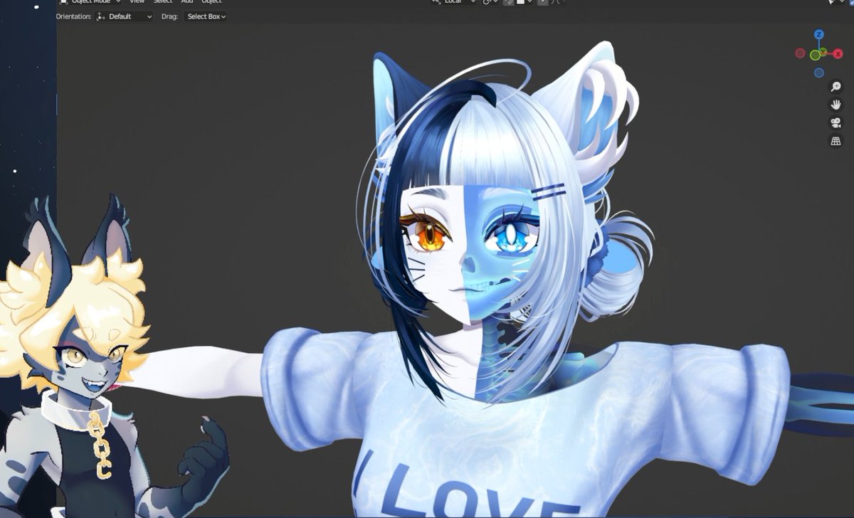Sn0wHunter's tweet photo. Got some good progress done on stream today! Textures are almost there 🎨✨ https://t.co/sa2fevGL9a