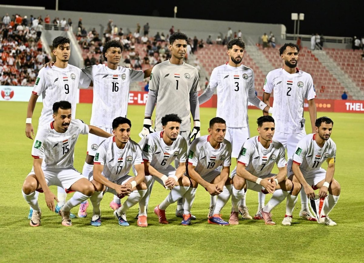 naife_albakry's tweet photo. أرفع أسمى آيات التهاني والتبريكات إلى القيادة السياسية، ممثلة برئيس مجلس القيادة الرئاسي الدكتور رشاد العليمي ونوابه، ودولة رئيس مجلس الوزراء، بمناسبة التأهل المستحق لمنتخبنا الوطني الأول لكرة القدم إلى نهائيات كأس آسيا 2027 التي تستضيفها المملكة العربية السعودية الشقيقة.

كما أتوجه بالتهنئة الخالصة إلى الاتحاد اليمني العام لكرة القدم ورئيسه الشيخ أحمد صالح العيسي، وإلى الجهازين الفني والإداري للمنتخب الذين عملوا بجد لتحقيق هذا الإنجاز.

 وكل الشكر والتقدير لأبنائي اللاعبين الأبطال الذين كانوا على قدر المسؤولية وفي مستوى الحدث، وتغلبوا على كل الظروف والتحديات، وحسموا بطاقة التأهل في المباراة الأخيرة أمام الأشقاء في المنتخب اللبناني بهدفين دون مقابل.

مبارك لليمن والجمهور اليمني هذا الفوز، ومتمنين للمنتخب مزيداً من التألق  في النهائيات.