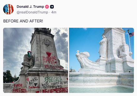 GuntherEagleman's tweet photo. All it took was a new President, one that cares! https://t.co/Ln4LcdjRvu