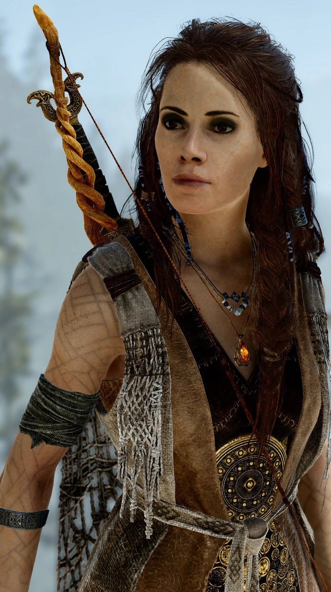 _Joctans's tweet photo. @Cursemark143 A deusa da BELEZA em God of War:

E a rapaziada achando a Faye feia...

Tá. https://t.co/kolbJaMx8F