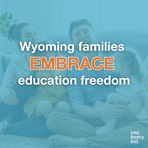 yes_everykid's tweet photo. Since school choice expansion, Wyoming families have tapped into a wider range of educational opportunities.

Families across the state believe these options are helping their students thrive.
https://t.co/rp5fgZKDJd https://t.co/O5XNNatTlu