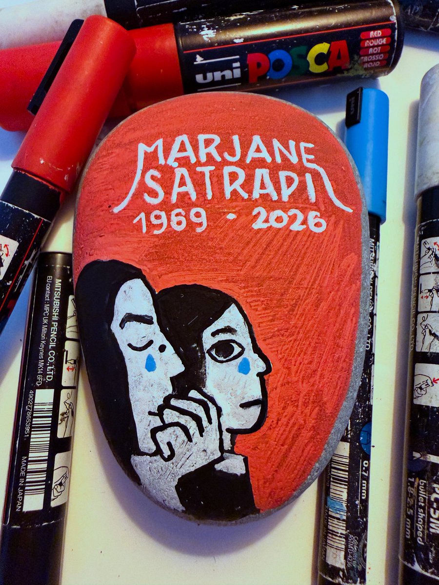 piedresnelcamin's tweet photo. Marjane Satrapi • 1969 -2026
❤️💫
#marjanesatrapi https://t.co/hv3RqpQPqD