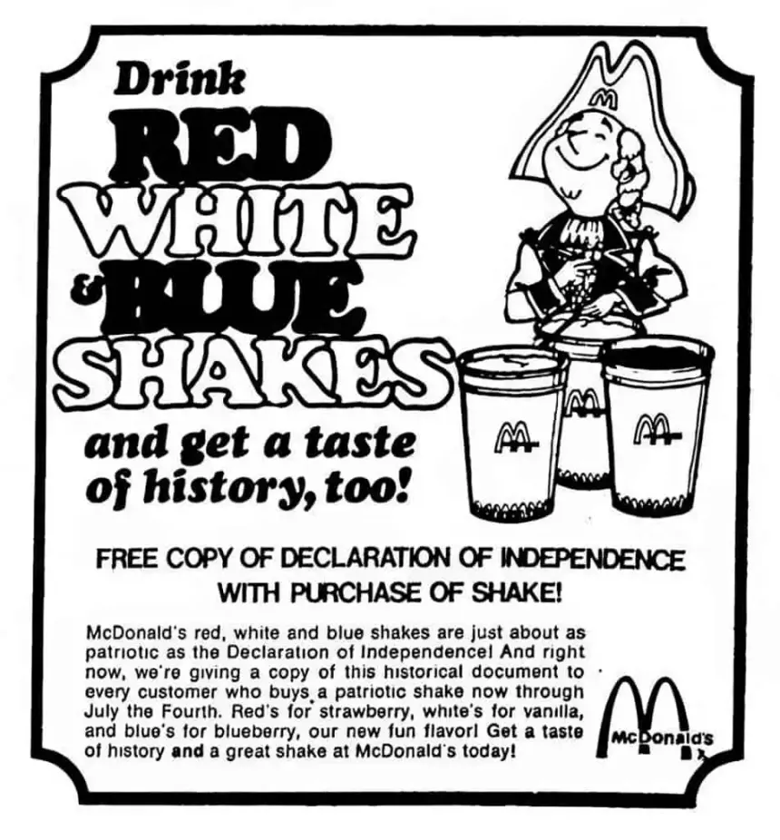 essay210's tweet photo. @JonCrowellOrg @TheStalwart If you think the Bicentennial was a product of the "educated class," may I introduce you to the literal thousands of products hawked or given away so that every single company in the country could make bank. https://t.co/Jf6pgr7V73