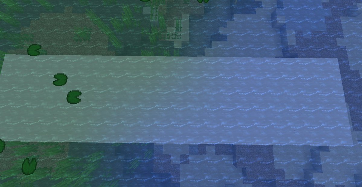 TomfloGames's tweet photo. @TomatechGames @slicedlime Here it mixes correctly (mangrove-river), but the water from the sulfur caves does not seem to follow this pattern. https://t.co/EJU2sRyA6A