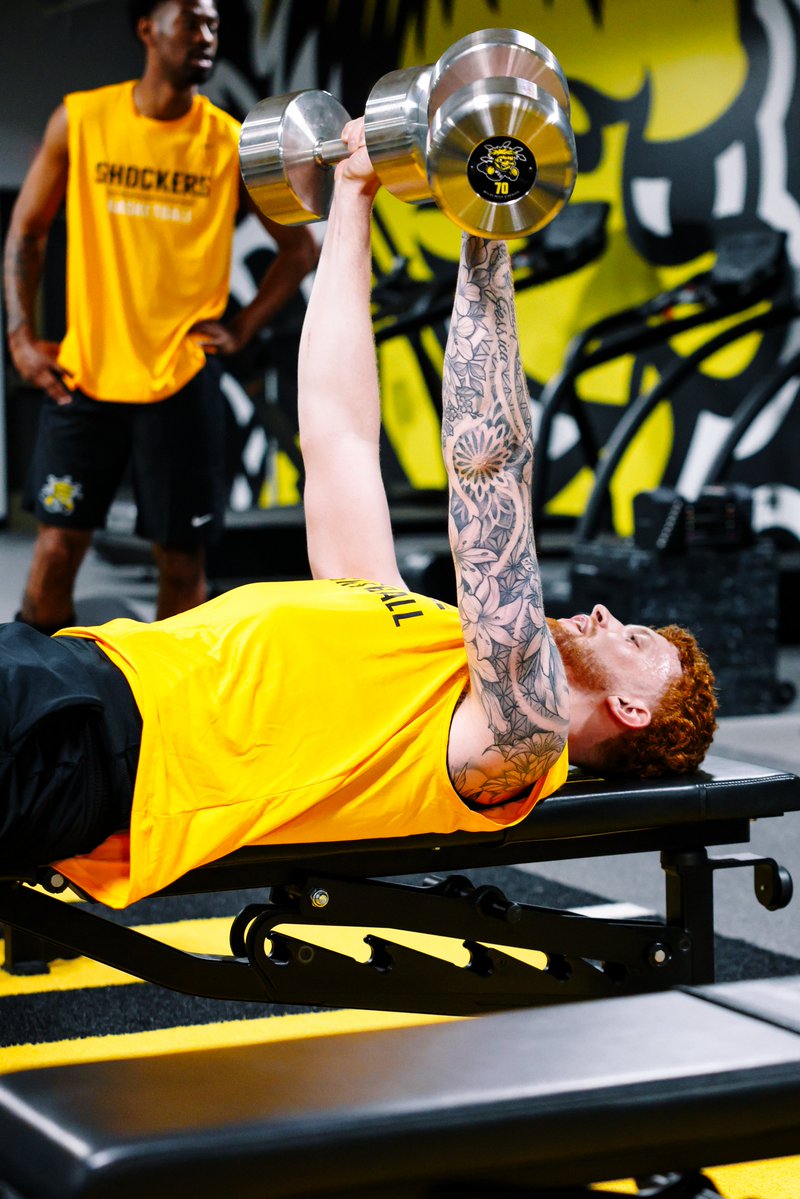 GoShockersMBB's tweet photo. Summer reps 💪 https://t.co/79wUPnOAOA