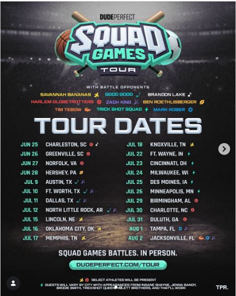 allar_scott's tweet photo. @DudePerfect Can we get a squad games matchup against @PatMcAfeeShow @TylerNToney @Codes87 https://t.co/3k9D8pT4Lo