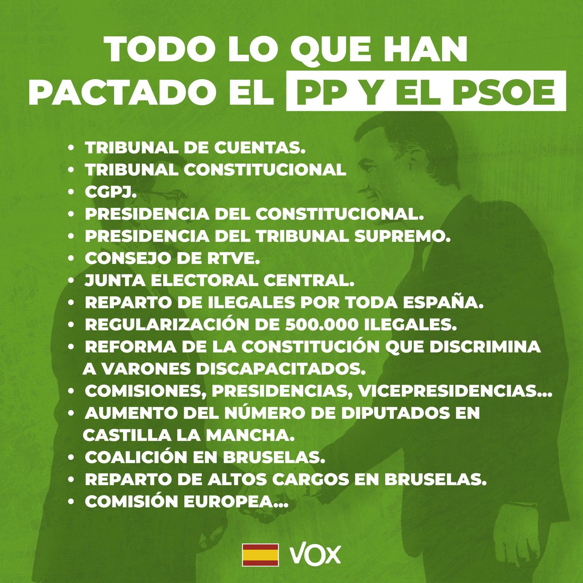 Siguien62124986's tweet photo. Recuerda siempre #PPSOEsocios
#PPSOEtraidores #PPSOEcorruptos
🫵💚🇪🇦 #SentidoComún 🇪🇦💚🫵 https://t.co/PabZnaQMFy