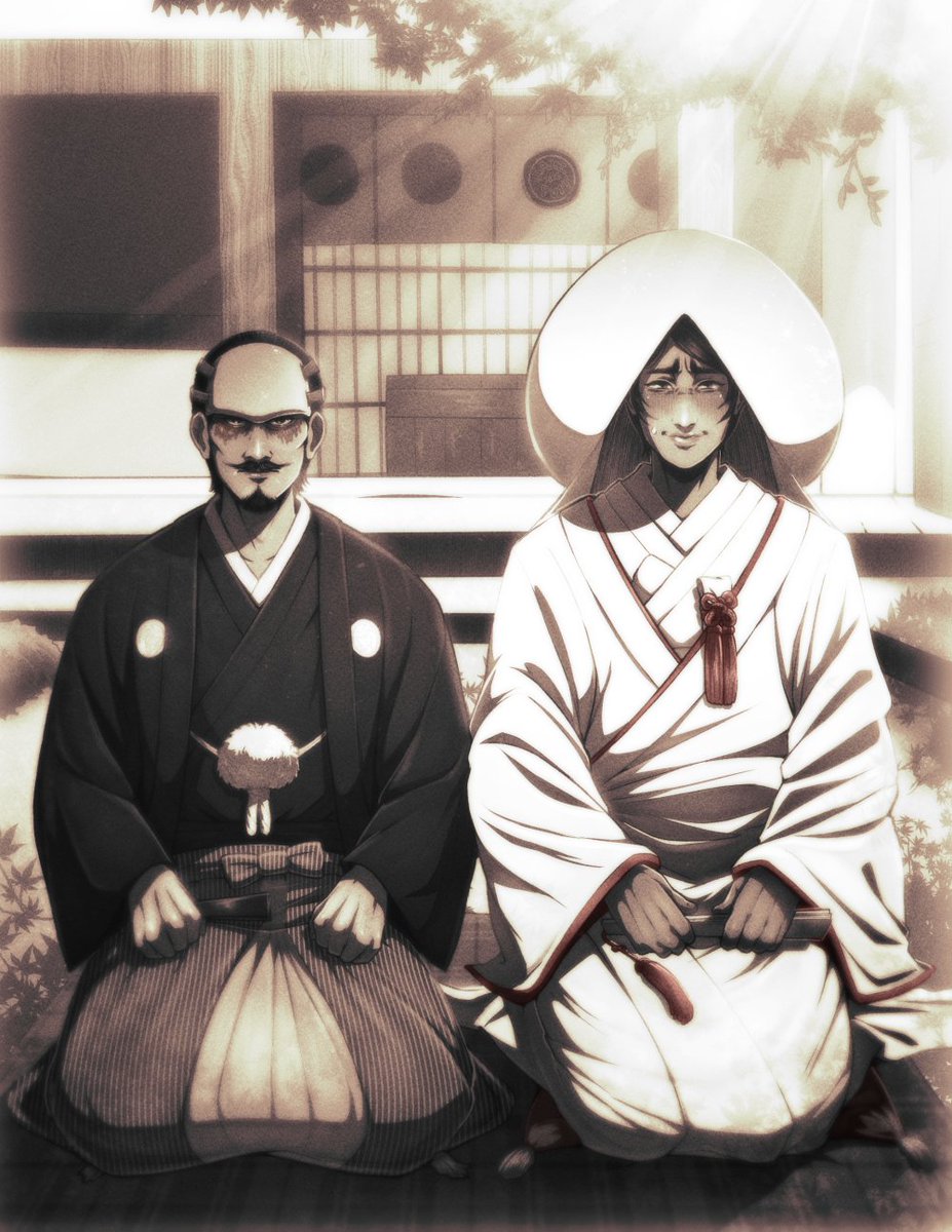OniPuff's tweet photo. 鶴鯉
"From the time I was born, I've been waiting to meet him, my soul mate💖"
Happy Tsurukoi Wedding~💒 https://t.co/WEZghhDTCM