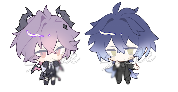 keikupon's tweet photo. working on some new #genshin charms https://t.co/Wlp28zooxy