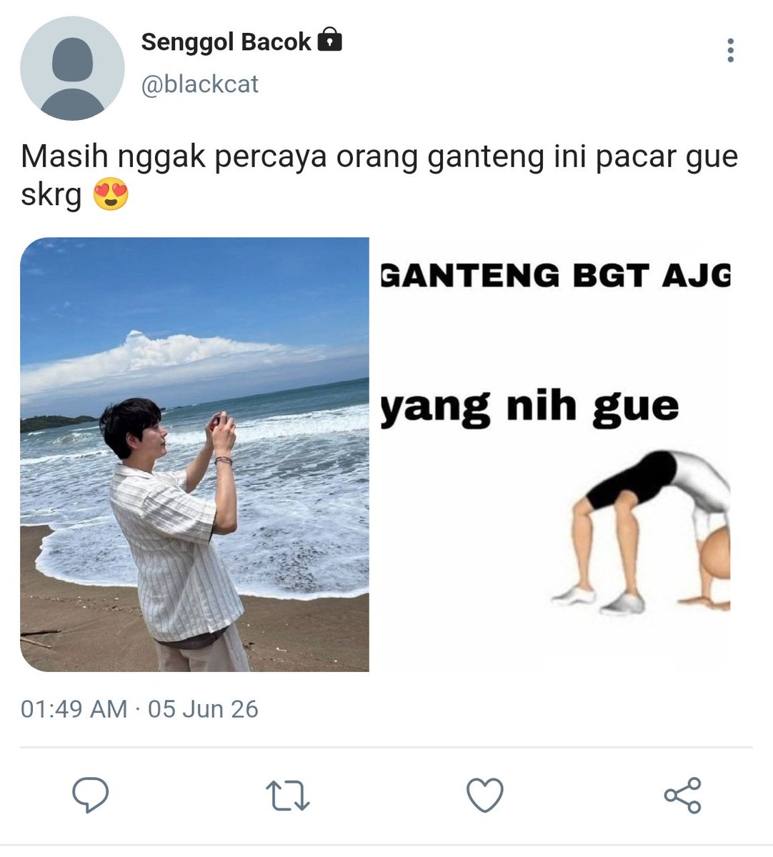 icha_cloud2415's tweet photo. 371. Fokus yesa skrg bukan cuma pemandangan lagi ☺️ https://t.co/uSLNaOtR5K
