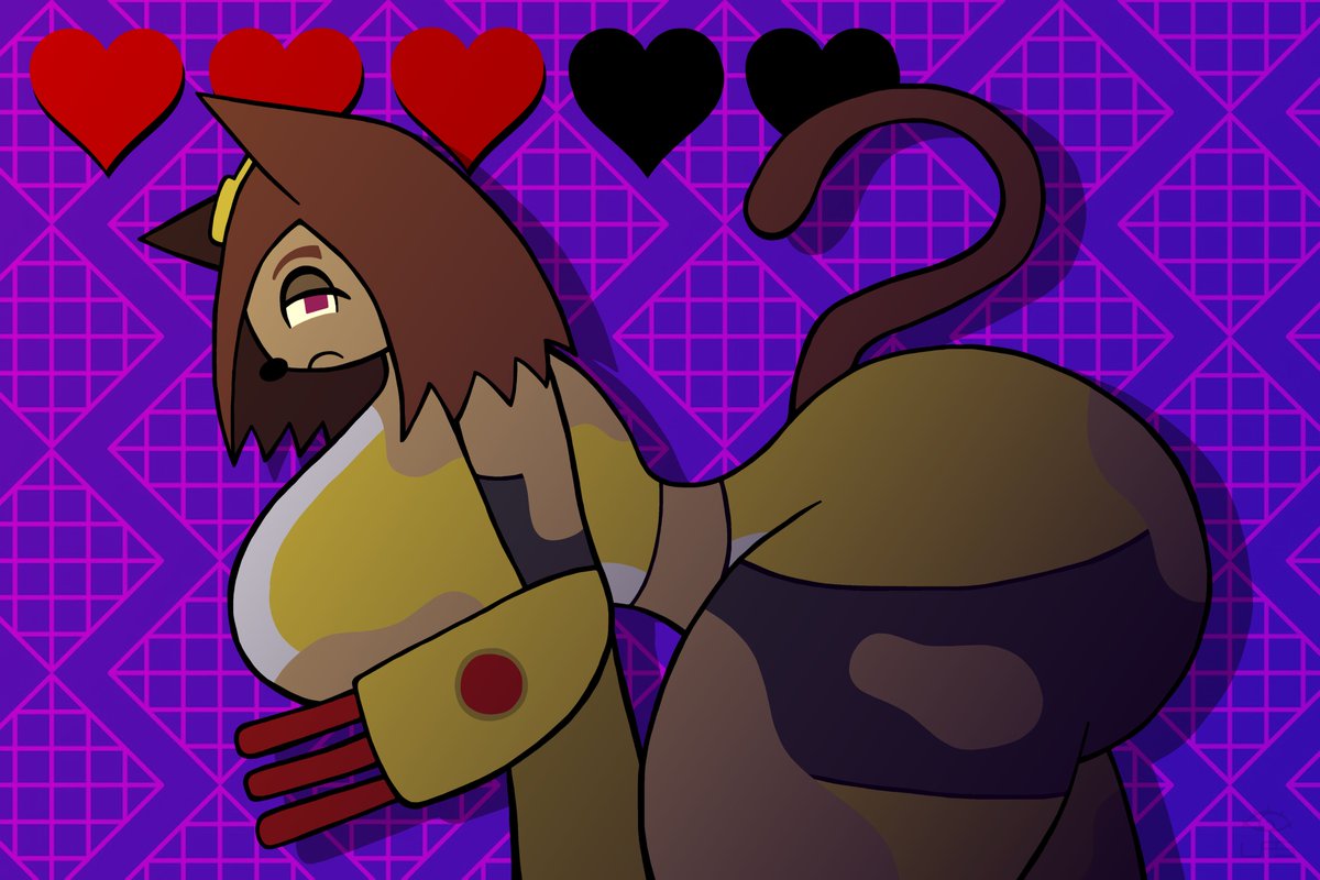 LiquidFStudios's tweet photo. As promised, here's Kit from #gameoverse  after receiving some battle damage during combat!

She's lost 2 points of health already... I wonder what might happen if she loses even more?!😘

Only YOU can make that happen, If this post gets over 20 faves! #kitgamoverse #furryart https://t.co/uirCjyks3p