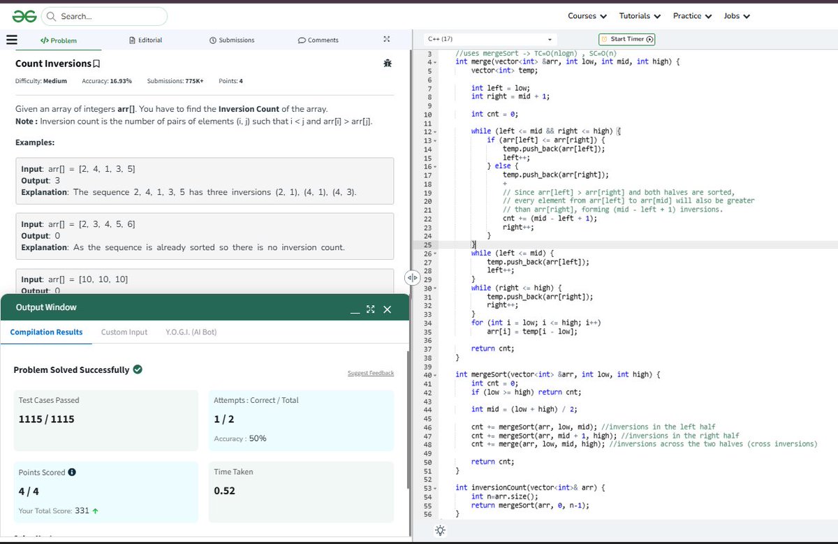 nOnecaresreally's tweet photo. Day 4[Arrays] #SDESheetChallenge
Find the Duplicate Number
Find the repeating and missing number
Inversion of Array (Pre-req: Merge Sort) https://t.co/YImukaNQfc