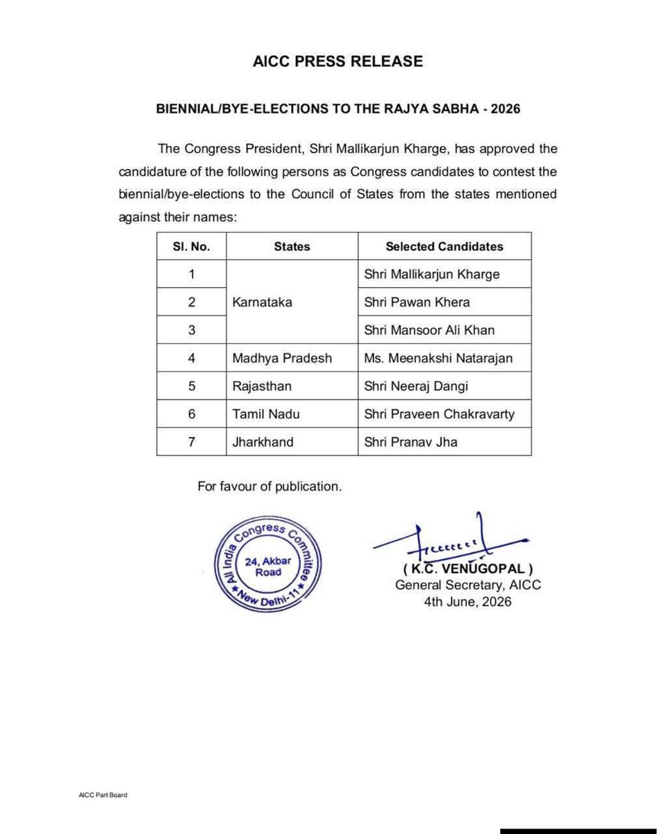 Praneshrr343's tweet photo. Hearty congratulations to our leader &amp; @ProfCong Chairman,Shri.@pravchak ji🎉🎉 Proud moment for all AIPCians❤️Sir,U have been the architect of @INCIndia - @TVKPartyHQ  Alliance🙏My best wishes for your new role sir❤️🙏 https://t.co/VcLOSenmCi