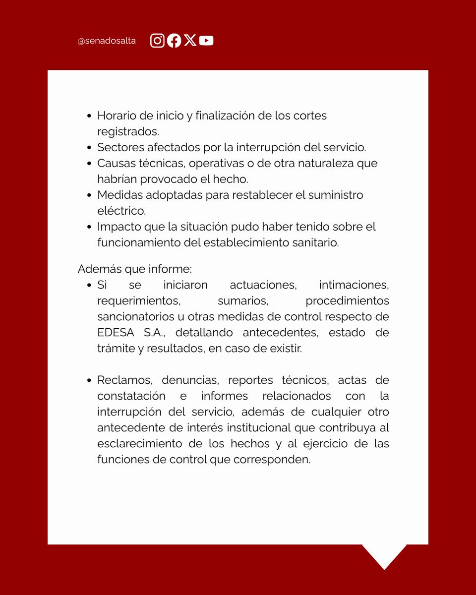 SenadoSalta's tweet photo. 🏛️ | #EnSesión
✅ | Pedido de Informe https://t.co/7P2UtEPWgv