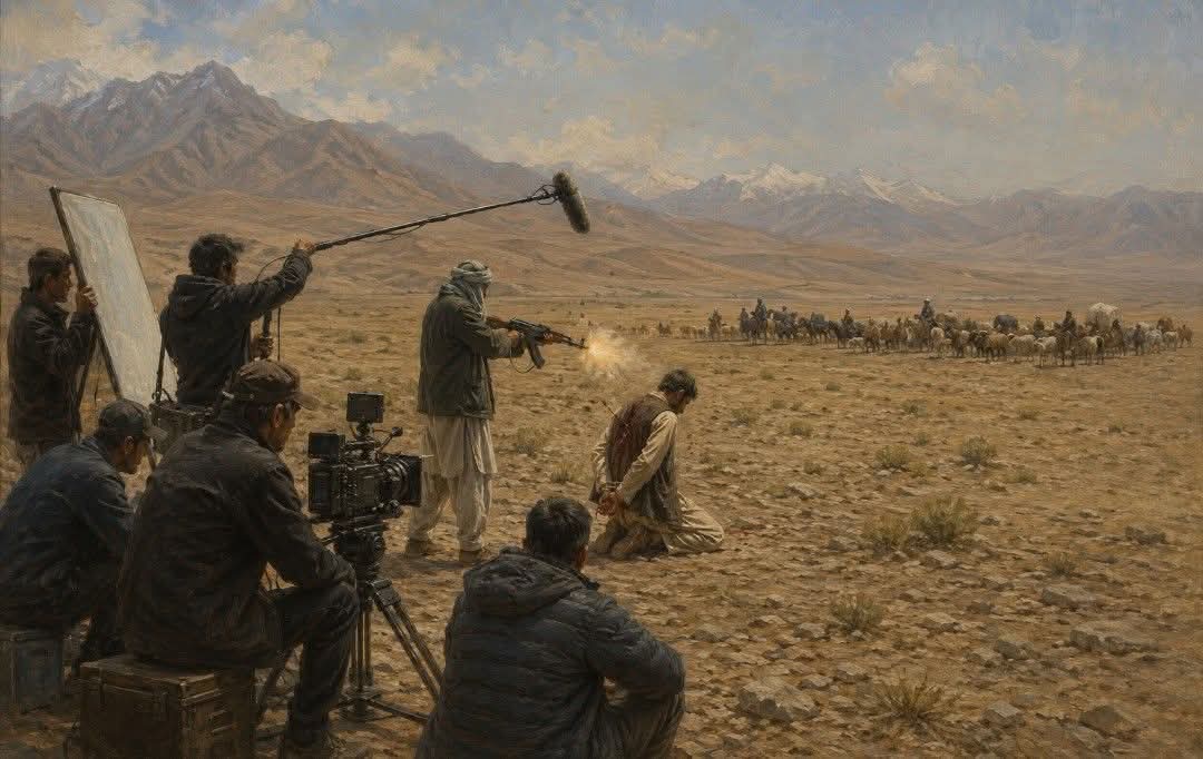 EternalDusk33's tweet photo. یو وخت د "افغان فلم" د فلم جوړونک�� یوه ډله د یوه فلم د ثبتولو لپاره ننګرهار ته تللې وه. هغوی د فلم یوه صحنه په یوه دره کې ثبت کړه چې پکې یو سړی په ډزو ویشتل کېده او وروسته به خاورو ته سپارل کېده. د فلم جوړونکو کار پای ته ورسېد او کابل ته ستانه شول.
وروسته، په بل سفر کې (ښايي د هماغه فلم د دوام لپاره) بېرته هماغه ځای ته ولاړل او ویې لیدل چې هغه قبر په زیارت بدل شوی او خلک ورته راځي او ځي. کارګردان له
 یوه زیارت کوونکي څخه وپوښتل:
"ستا په اند دا د چا قبر دی؟"
هغه مخلص مرید ځواب ورکړ: "څه موده مخکې کوچیانو لیدلي وو چې بهرنیانو دلته یو مؤمن مسلمان په ګولیو شهید کړ."
بل کس وویل: "نه، زما پلار ویل چې په ډزو نه دی وژل شوی؛ ژوندی په قبر کې ښخ شوی و!"
یو بل کس له کوزې پر قبر اوبه پاشلې او دعا یې کوله.
 انځور اخیستونکي له هغه هم د دې قبر کیسه وپوښتله. هغه اسمان ته وکتل او ویې ویل: "په کلي کې مشهوره وه چې یوه د نري رنځ (توبرکلوز) ناروغ یې روغ کړی و. زه راغلی یم چې دعا وکړم."
ویل کېږي چې دا قبر لا هم په ننګرهار کې شته او ښايي د "ژوندی خښ شوی بابا" یا " دښتي بابا" په څېر کوم نوم ولري.
زموږ ډېر لرغوني او نوي افسانې او اسطورې همداسې رامنځته شوې دي. خلک کیسې جوړوي، او بیا هماغه کیسې خلک جوړوي. له همدې امله ویل شوي دي:
"که غواړئ د یوه ولس اصلي هویت وپېژنئ، د هغوی کیسې واورئ او ولولئ؛ او که غواړئ یو ملت بدل کړئ، د هغوی کیسې بدلې کړئ."

د سمیع حامد لیکنه