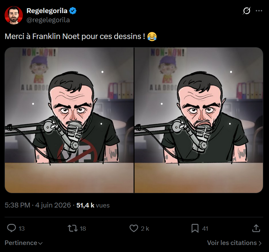LennyDistory's tweet photo. Le fait qu'on le mette dans le décor des Kassos... ça prouve un truc non ? 🤣 https://t.co/TogRqs4s7z