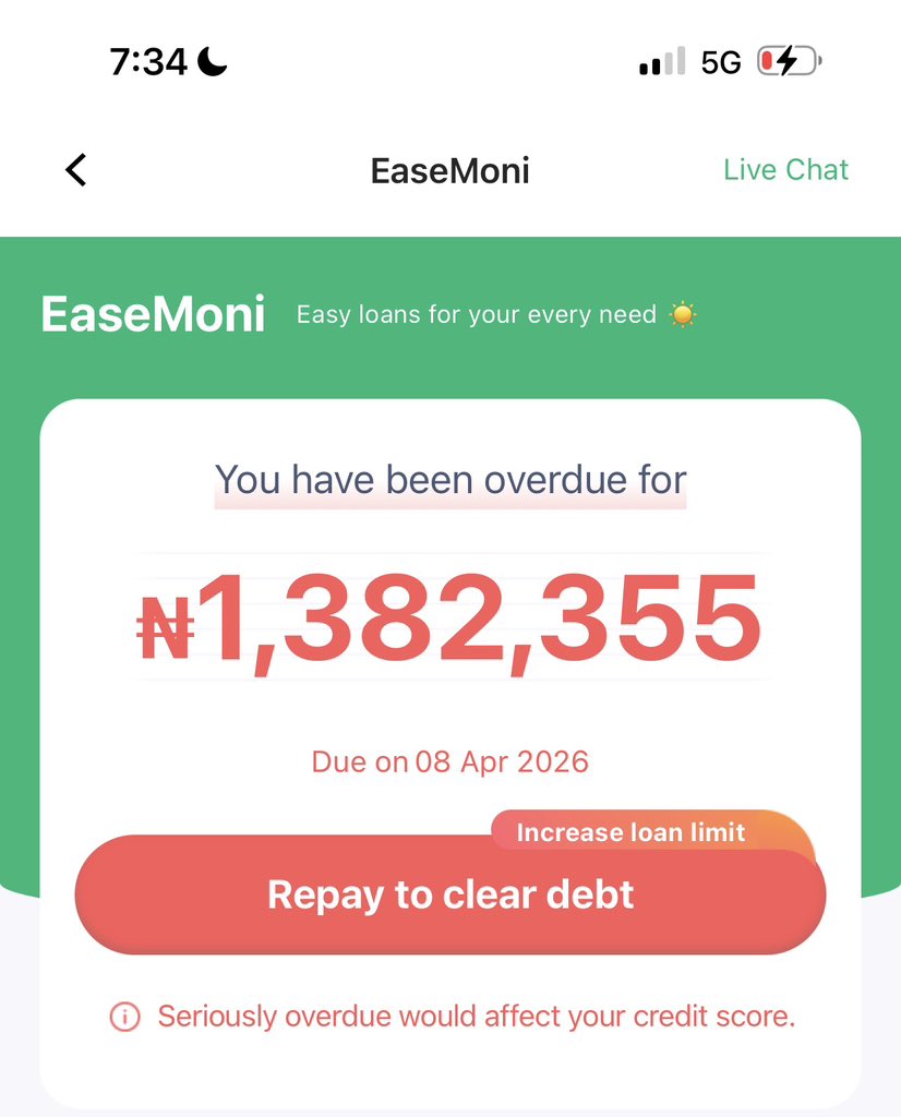 omozyn's tweet photo. .@OPay_NG when will you stop addd interest 😂 https://t.co/EDNPePxj3c